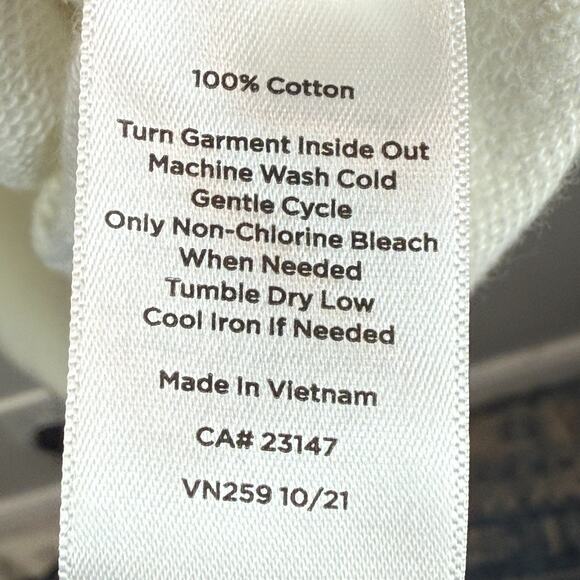 Talbots Shift Dress Women Medium White Black Terry Joy Dot Round Neck Preppy NWT - Picture 6 of 8